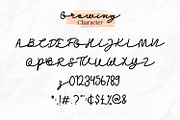 Growing Garden Blooming Font Trio, a Script Font by Helotype (Thumbnail 6 of 8)