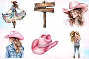 Western Mother's Day Cowgirl, an Illustration by Canvas Craft (Thumbnail 2 of 3)
