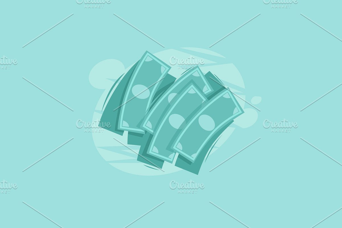 Money, a Finance Illustration by Podis (Photo 3 of 6)