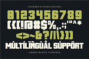 Urban Block - Bold Display Sans, a Sans Serif Font by Pian45 Studio (Thumbnail 7 of 8)