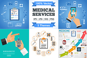 Medical Services Themes, a Healthcare Illustration by TAlex