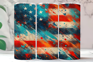 Vintage Distressed American Flag, a Background Photo by LamanAzalea