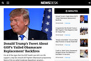 NewsDesk -Newspaper Magazine Theme, a WordPress Template by Magazine3 (Thumbnail 2 of 2)