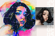 Colorful Watercolor Photo Effects, an Action Add-On by Amorjesu.com (Thumbnail 34 of 40)