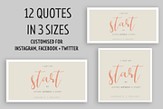 Wonderful Women Social Media Quotes, a Templates & Theme by Garlic Friday Design (Thumbnail 3 of 6)