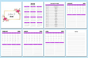 5 Year Monthly Agenda (2026–2030), a Stationery Template by Shumaya (Thumbnail 2 of 11)