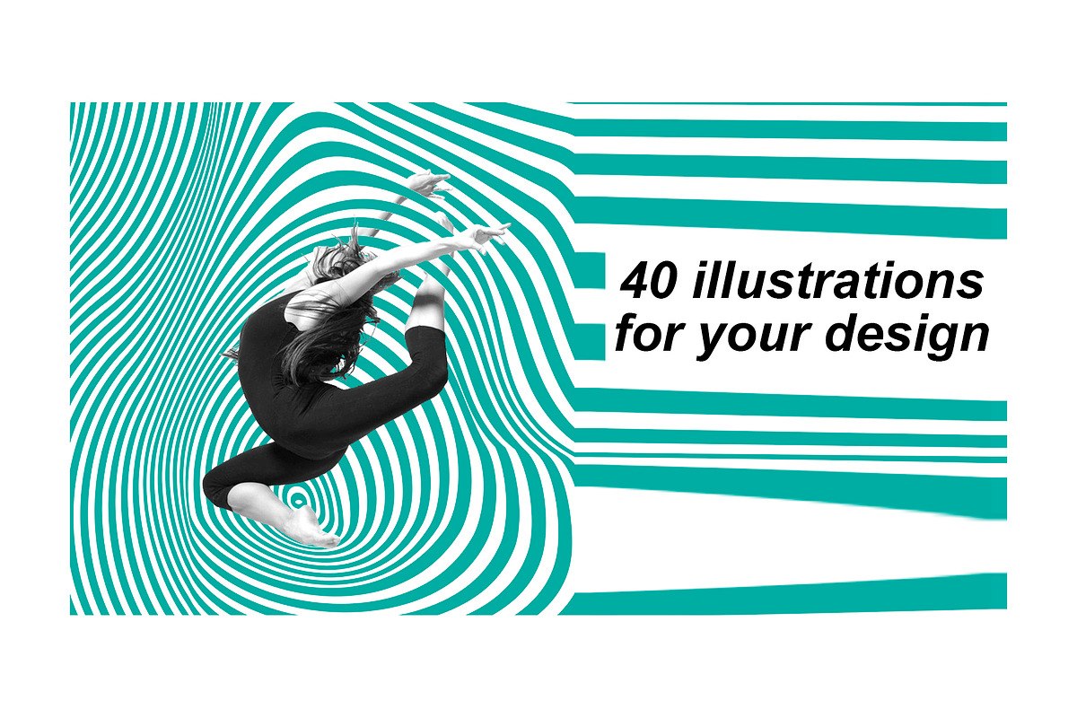 40 optical illusions, an Illustration by Lina_Lisichka (Photo 6 of 7)
