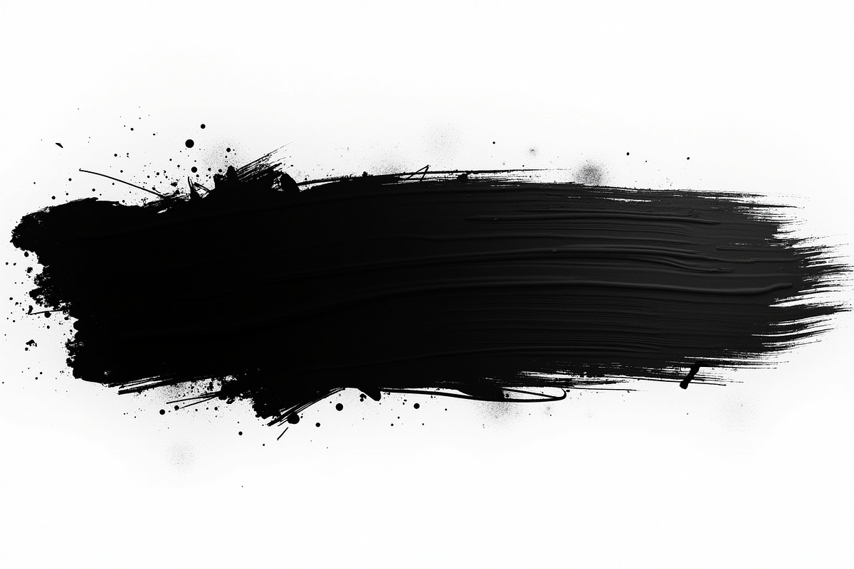 Bold Ink Brush Stroke Bundle, an Illustration by Amazin_art (Photo 12 of 21)