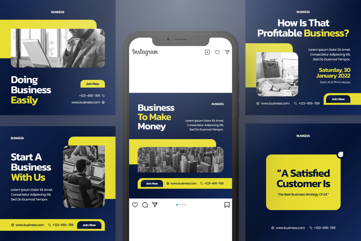 Business - Company Instagram Post, a Social Media Template by artism_design (Photo 3 of 4)