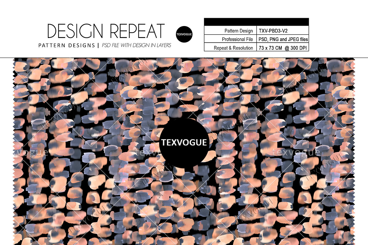 Soft Brush - Seamless Patterns, a Pattern Graphic by texvogue (Photo 2 of 15)