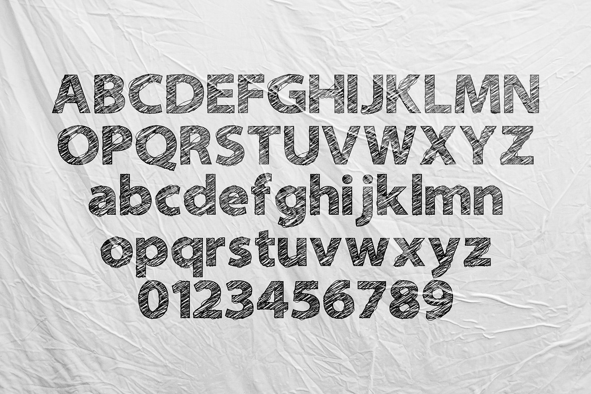 Nickam, a Font by Nickhard (Photo 5 of 5)