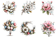 watercolor autumn clipart set, a Seasonal Illustration by CreationArt (Thumbnail 3 of 5)