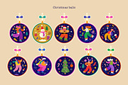 Merry Christmas and Happy New Year!, a Seasonal Illustration by MoleskoStudio (Thumbnail 10 of 27)