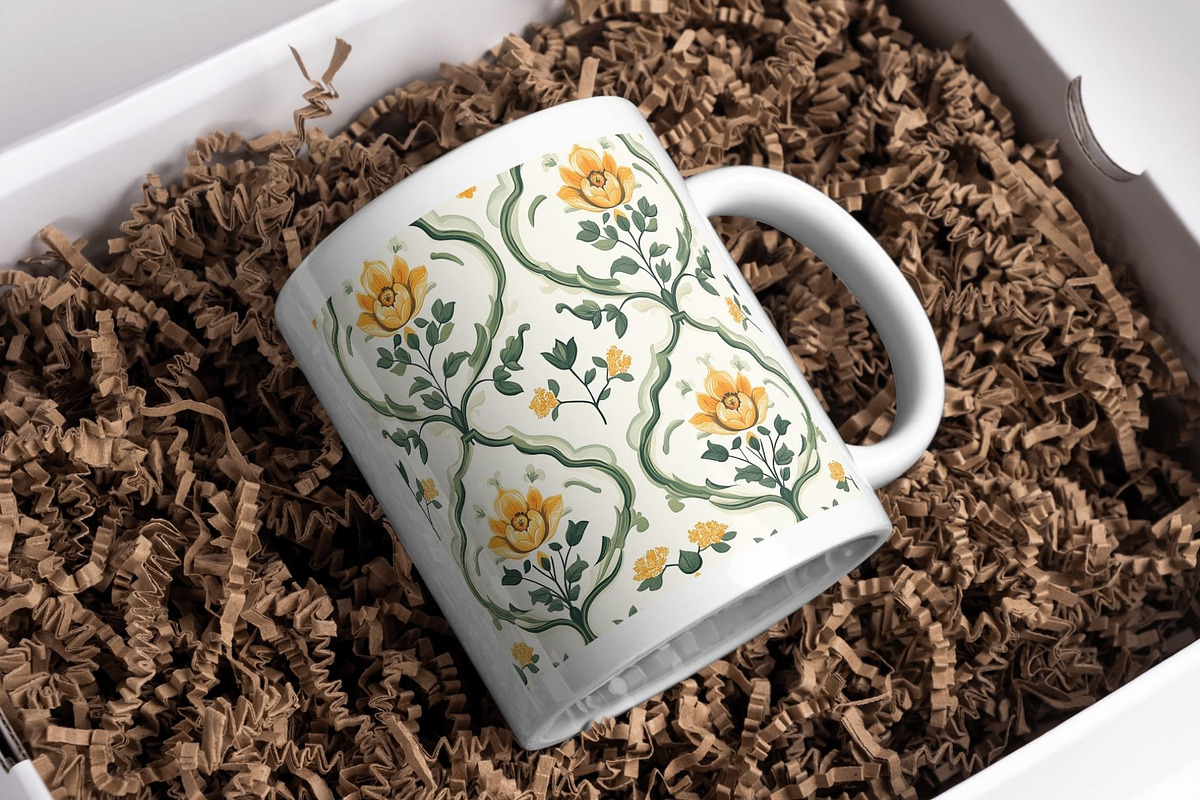 12 Marigold Mischief Patterns, a Pattern Graphic by Inknfolly (Photo 5 of 7)