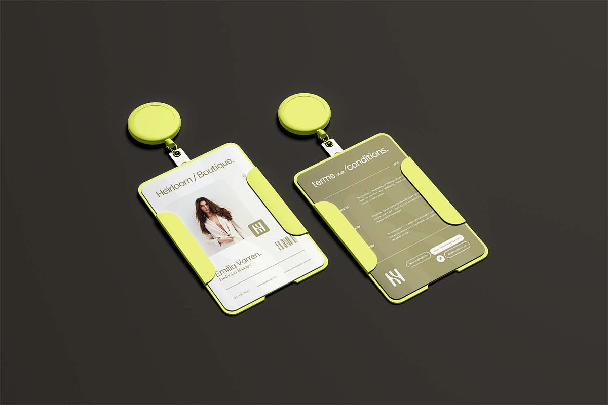 Heirloom Product Manager - ID Card, a Card Template by VUNIRA (Photo 3 of 3)