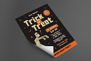 Halloween Party Flyer Set, a Flyer Template by monogrph (Thumbnail 2 of 4)