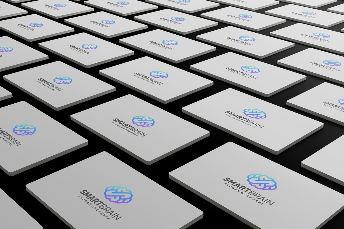 Gradient Modern Smart Brain Logo, a Branding & Logo Template by Artnivora.Std (Photo 4 of 4)