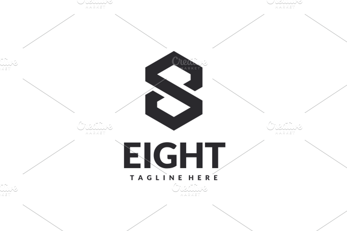 Geometric Eight Logo, a Branding & Logo Template by yopie (Photo 3 of 3)