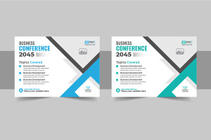 Technology conference flyer layout, a Flyer Template by Pavel_design