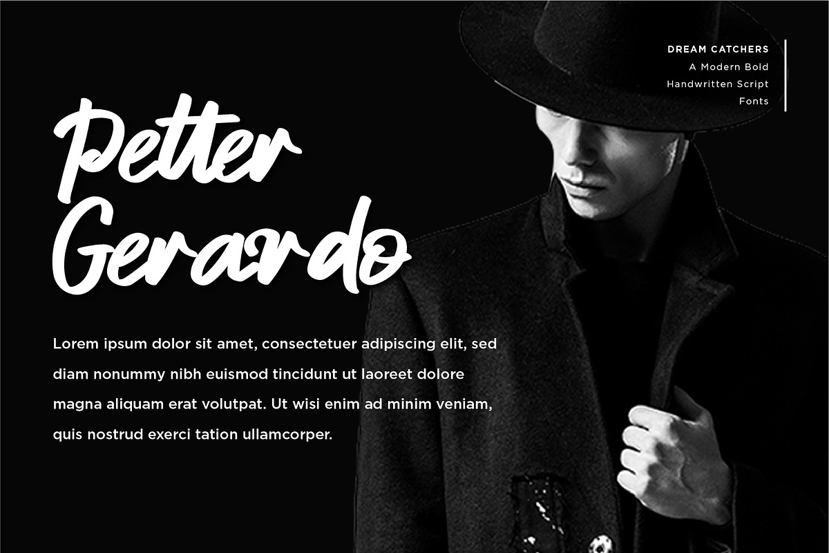 Dream Catchers - Modern Bold Handwri, a Script Font by Nahar_std (Photo 4 of 8)
