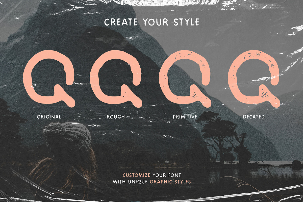 Irregular | Handmade Sans-serif Font preview 6
