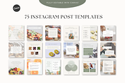 Nutrition Social Media Templates, a Social Media Template by Gebers Marketing & Design (Thumbnail 2 of 10)