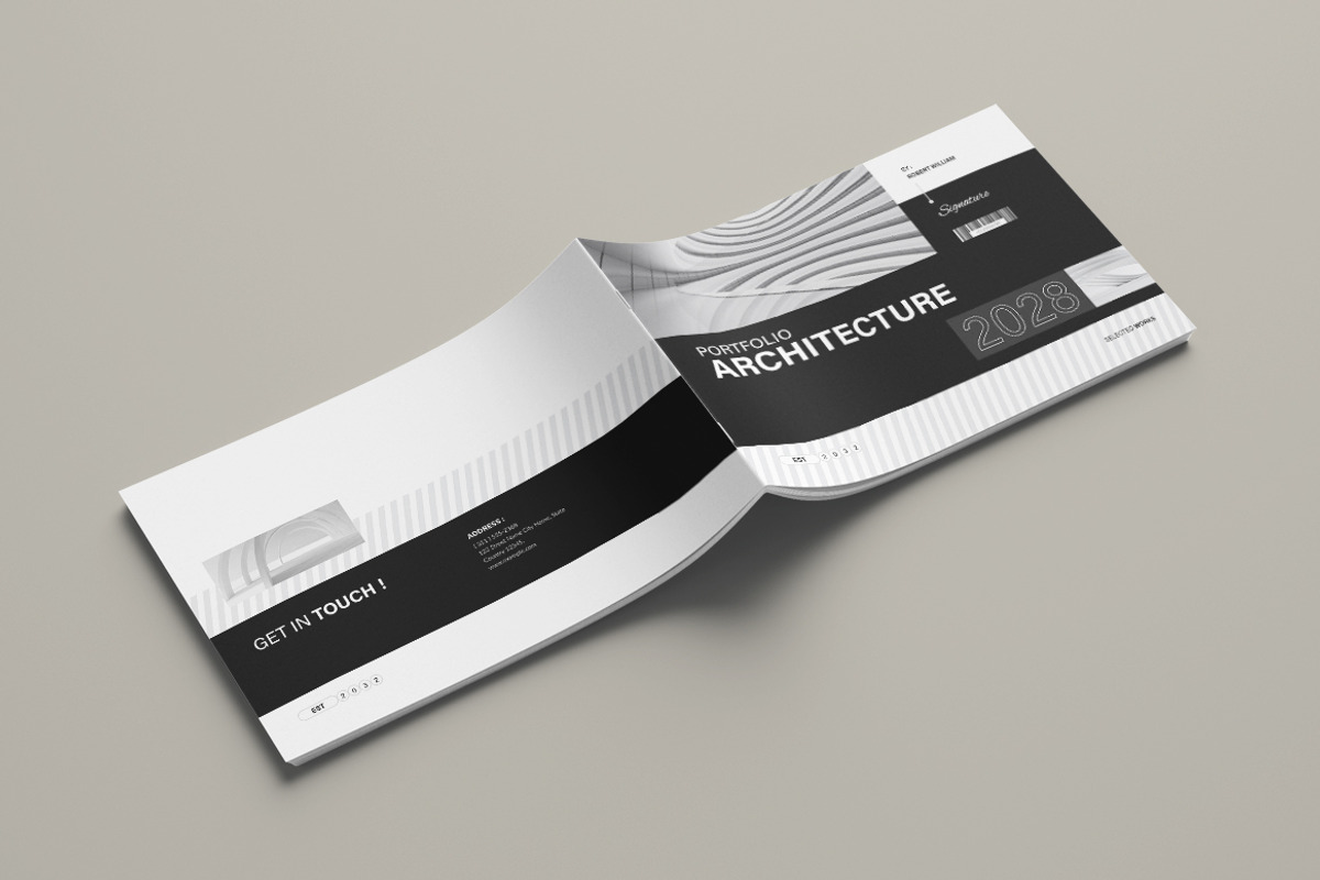 Architecture Portfolio Landscape, a Brochure Template by Pixelpick (Photo 9 of 9)