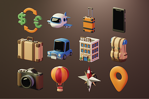 3D Traveller Assets