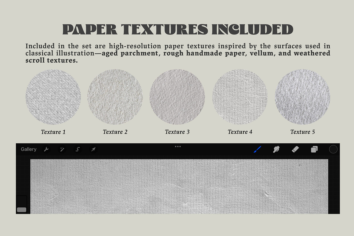 The Iliad Procreate Kit, a Brush Add-On by Digi Life (Photo 6 of 12)
