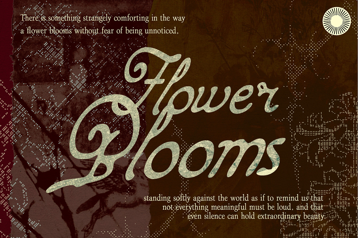 Therramo Organic Vintage Handwritten, a Handwritten Font by Setara Langit CreativeStd (Photo 7 of 12)