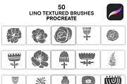 Procreate Textured Flower Brushes, a Brush Add-On by Soaring Bird Designs (Thumbnail 4 of 4)