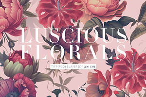 Luscious Florals Luxury Bold Prints!