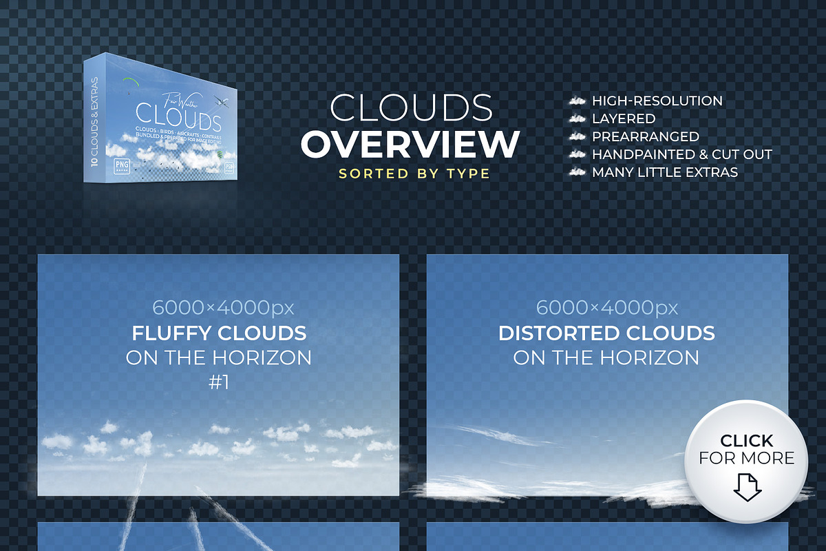 Sky Builder for Photoshop, an Object Graphic by FEINGOLD (Photo 5 of 15)