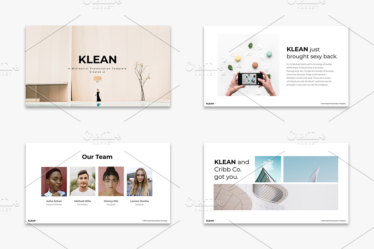 KLEAN - A Minimalist Presentation, a Presentation Template by Cribb Co. (Photo 2 of 4)