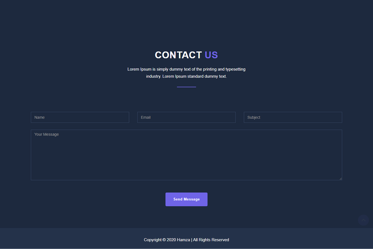 Dark Portfolio CV HTML Template, a Bootstrap Template by Themeplaza (Photo 6 of 6)