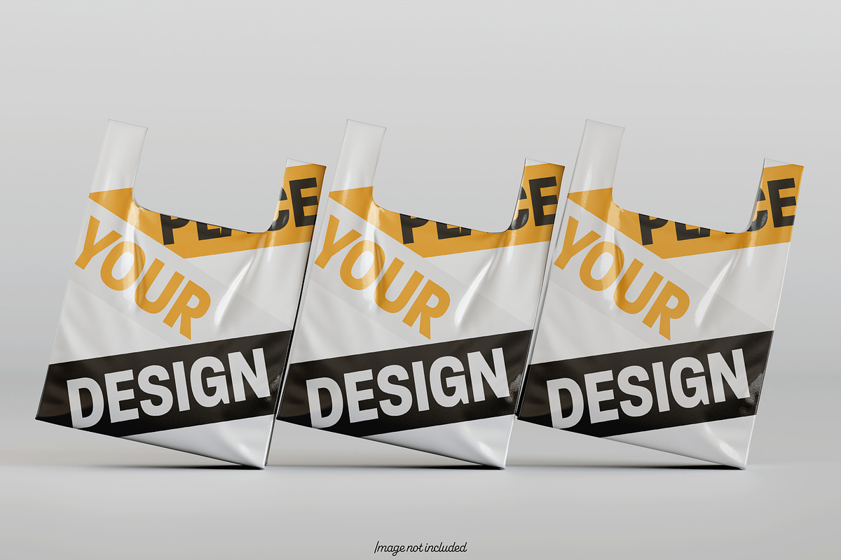 Plastic bag mockup bundles, a Packaging Mockup by Ambo Ampeng (Photo 15 of 19)