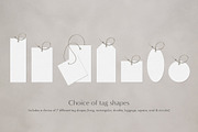 Tuva Hang Tag Mockup Scene Creator, a Packaging Mockup by Moyo Studio (Thumbnail 6 of 11)