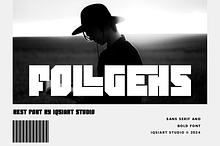 Follgehs - Modern Sans Font