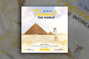 Travel social media post banner, a Social Media Template by Tanmoy Topu (Thumbnail 7 of 11)