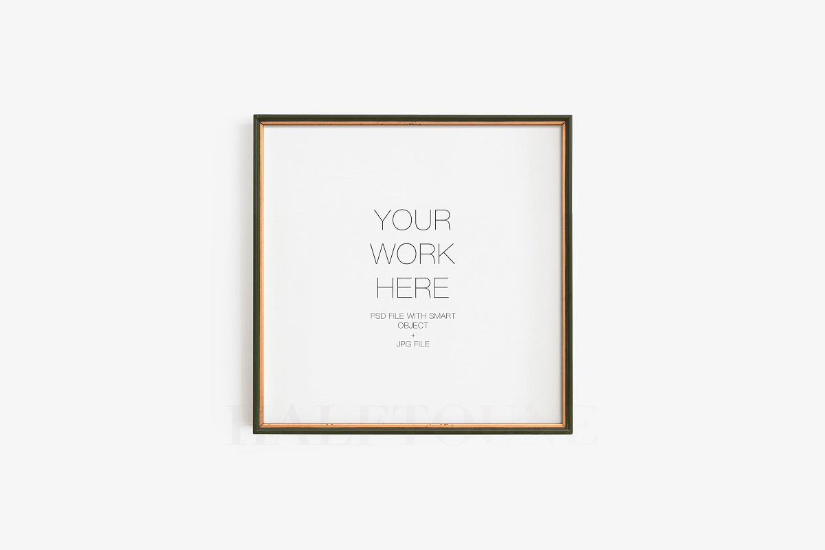Vintage Frame Mockup, a Product Mockup by HALFTOUNE (Photo 9 of 10)