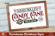 Christmas Farmhouse Making Signs, a Texture Graphic by Etcify (Thumbnail 6 of 7)