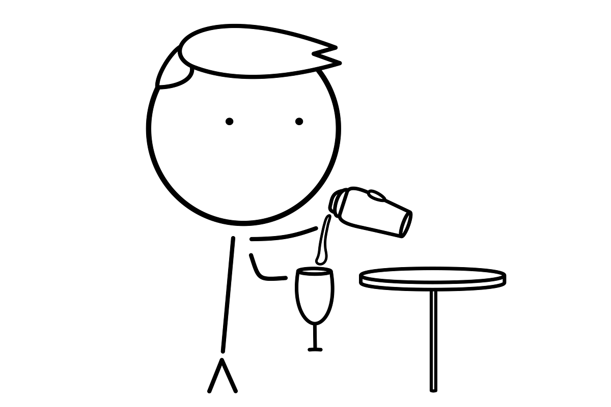 Bartender and waiter icons, an Icon by JK comics (Photo 5 of 5)