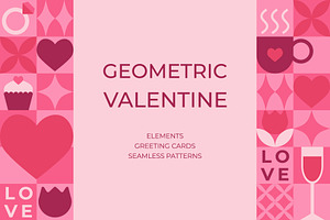 Geometric Valentine Collection
