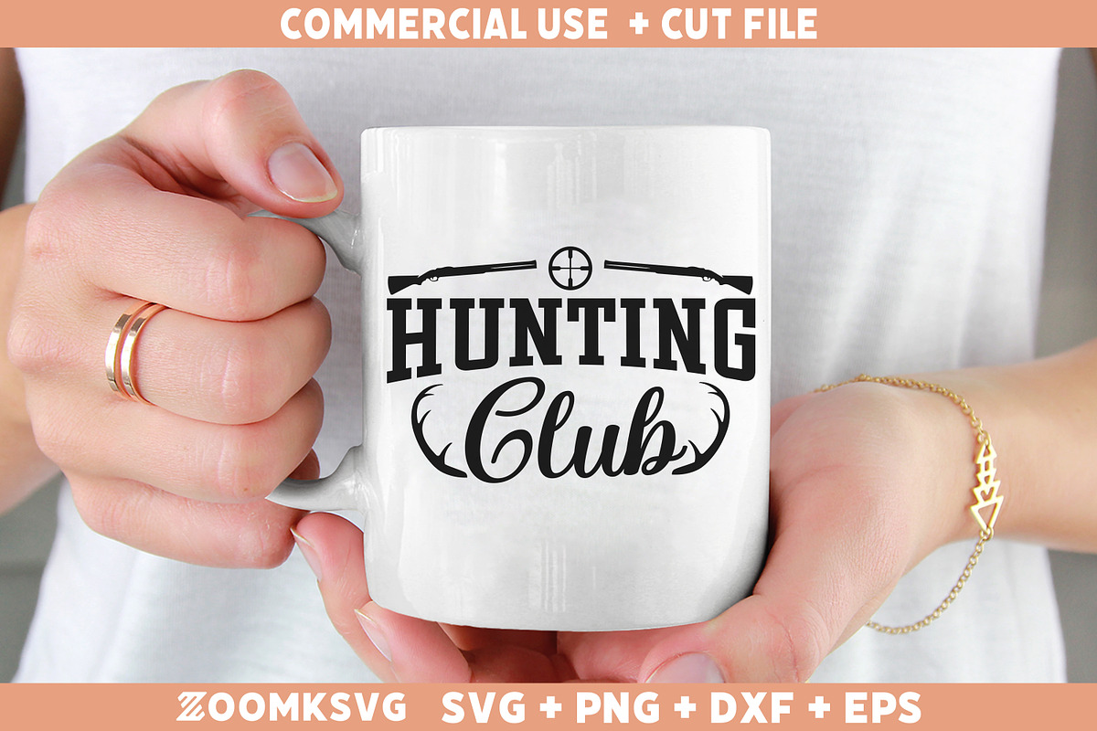 Hunting SVG Bundle 20 Designs, an Illustration by ZoomkSVG (Photo 18 of 40)
