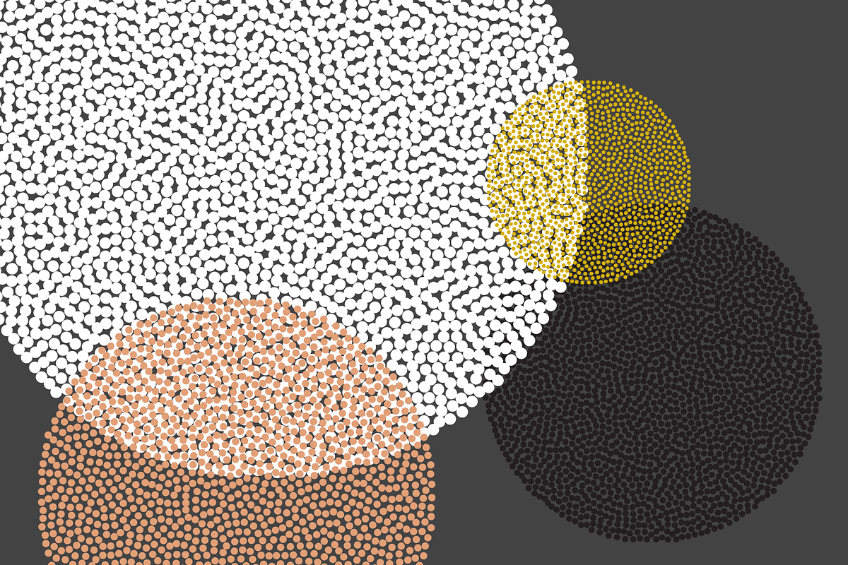 Circle Tones Vol. 15 | 20 Vectors, a Texture Graphic by invisiblelayer (Photo 3 of 5)