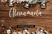 Bermesta, a Script Font by pineungtype (Thumbnail 4 of 8)