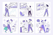 Smart Finance – Fintech Illustration, a Finance Illustration by ZP Design (Thumbnail 5 of 6)