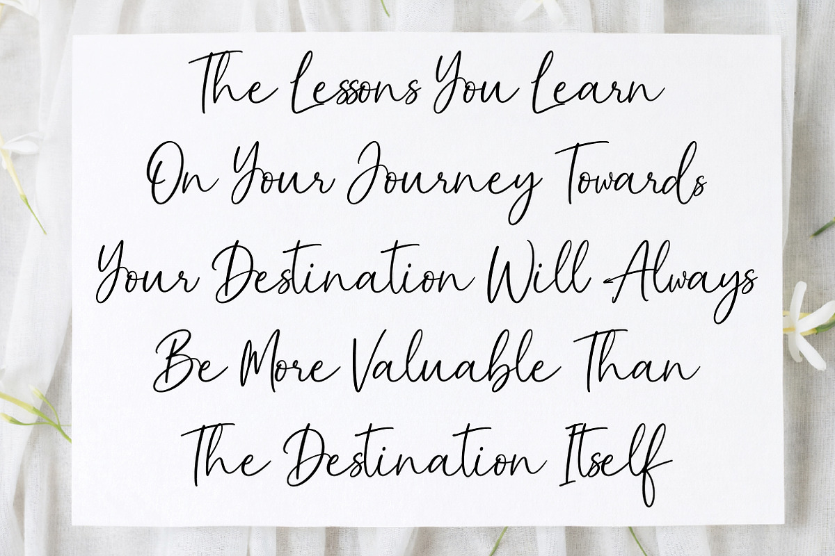 Harmony, a Handwritten Font by Aura Typeface (Photo 4 of 9)