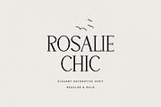 Rosalie Chic Serif, a Serif Font by gafaroff studio (Thumbnail 1 of 6)