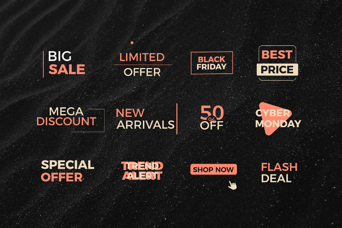 Sale Titles - After Effects Template, a Social Media Template by Grand Design (Photo 2 of 2)